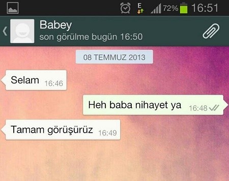 Babası öyle bir cevap yazdı ki... Gülmekten öleceksiniz!