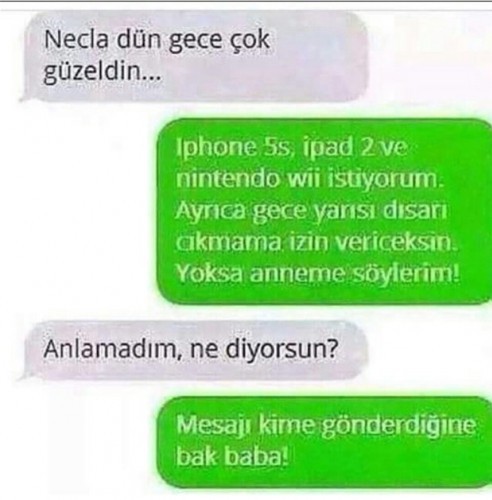 Babası öyle bir cevap yazdı ki... Gülmekten öleceksiniz!