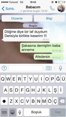 Babası öyle bir cevap yazdı ki... Gülmekten öleceksiniz!