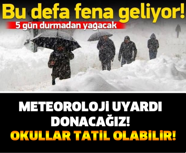 TARİH VERİLDİ.! ŞİDDETLİ KAR YAĞIŞI OLACAK VE KIŞ ÇOK SERT GEÇECEK…