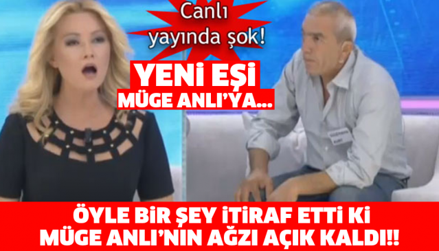 CANLI YAYINDA ŞOK!! ÖYLE BİR ŞEY İTİRAF ETTİ Kİ... MÜGE ANLI'NIN AĞZI AÇIK KALDI!!!