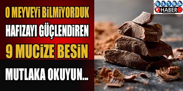 İşte hafızayı güçlendiren 9 mucize besin !
