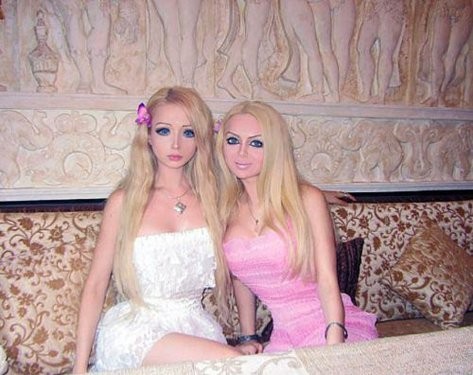 Barbie kızın makyajsız halini gördünüz mü?