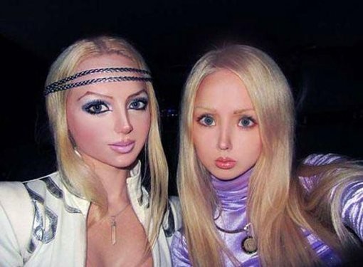 Barbie kızın makyajsız halini gördünüz mü?