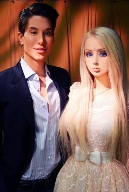 Barbie kızın makyajsız halini gördünüz mü?