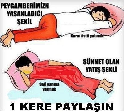 Peygamber Efendimiz (SAV)'in Yasakladığı Yatış Şekli!
