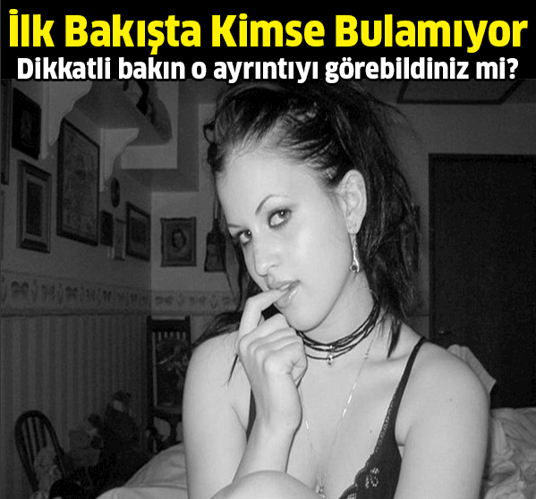 İlk bakışta kimse bulamıyor!!
