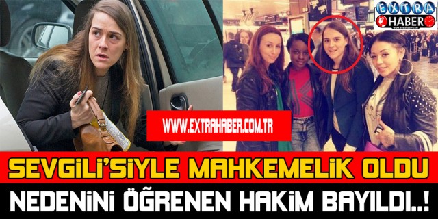 Sevgilisiyle mahkemelik, oldu konuyu öğrenen Hakim salonda bayıldı..!