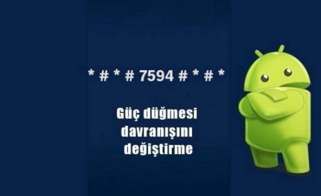 Telefonunuzun Ekranına Bu Kodları Yazarsanız..