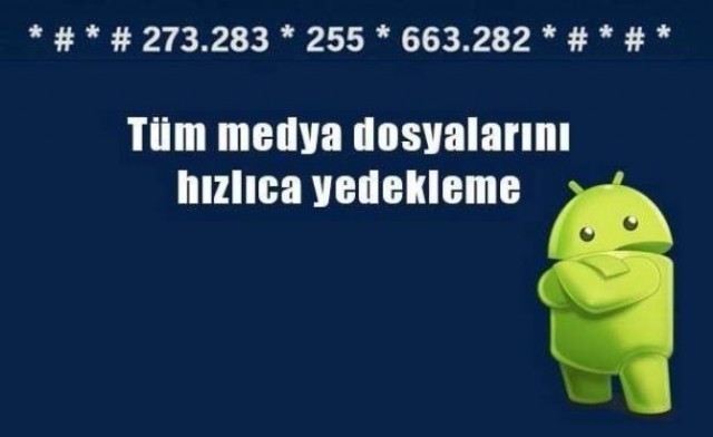 Telefonunuzun Ekranına Bu Kodları Yazarsanız..