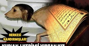 Herkesi Kandırmışlar! Kur’an-ı Kerim’i Yırtan Kız Bakın Neymiş…