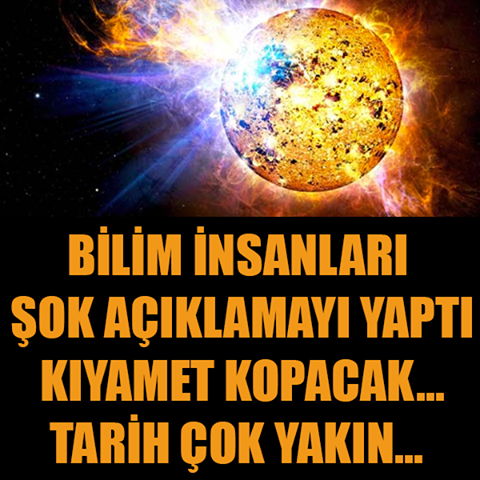 BİLİM İNSANLARI ŞOK AÇIKLAMAYI YAPTI… KIYAMET KOPACAK…TARİH ÇOK YAKIN…