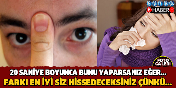 20 Saniye Boyunca Bu Hareketi Yaparsanız.. Bakın Ne İşe Yarıyor?