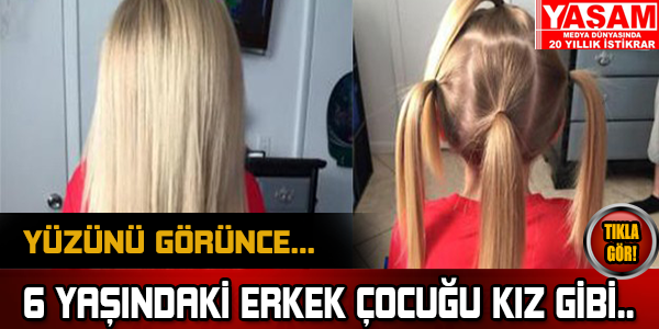 Kız gibi saçlarını uzatıyor! Çünkü...