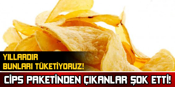CİPS PAKETİNDEN ÇIKANLAR ŞOK ETTİ!