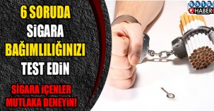 6 Soruda Sigara Bağımlılığınızı Test Edin !