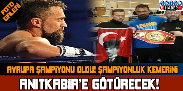 İŞTE DÜNYANIN KONUŞTUĞU AMA TÜRK MEDYASININ GÖRMEZDEN GELDİĞİ ŞAMPİYON BOKSÖR!