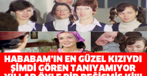 Hababam'ın Sevda'sı Sevda Aktolga şaşırttı!
