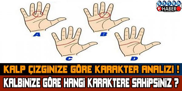 Kalp çizginize göre karakter analizi..!