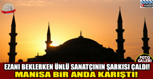 Mahalle bir anda karıştı! Ezanı beklerken...