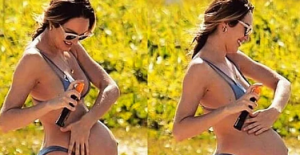 Victoria's Secret Modeli Candice Swanepoel, Doğum Sonrası Göbeğine Gelen Eleştirilere Kapak Gibi Cevap Verdi!