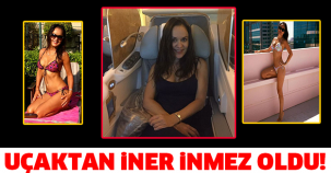 Uçaktan iner inmez oldu... Herkes şokta!!!