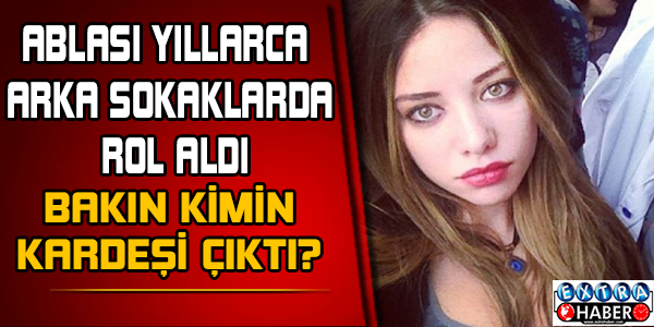 Ablası gibi olmak için ilk adımı attı!