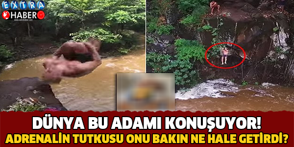 DÜNYA BU ADAMI KONUŞUYOR! ADRENALİN TUTKUSU ONU BAKIN NE HALE GETİRDİ?