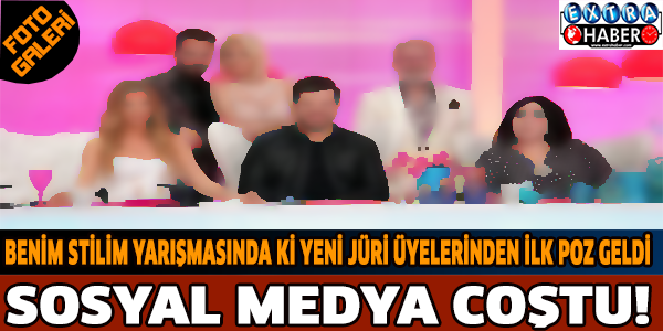 Benim sitilim yarışmasında ki yeni jüri üyelerden ilk poz geldi. Sosyal medya coştu!