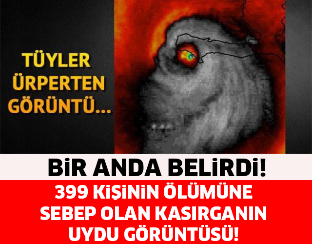 ABD'DEKİ  KASIRGANIN UYDU GÖRÜNTÜSÜ ŞOK ETTİ!