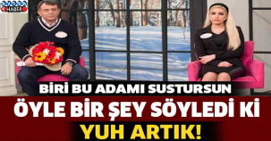 Biri bu adamı sustursun! Canlı yayında öyle bir şey söyledi ki... 'Yuh artık' dediler!