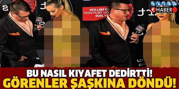 GÖRENLER ŞAŞKINA DÖNDÜ! BU NASIL KIYAFET DEDİRTTİ