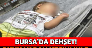 BURSA'DA DEHŞET! BUNU YAPAN KESİNLİKLE İNSAN OLAMAZ! 8 AYLIK BEBEK BAKIN NE KOMASINA GİRDİ...