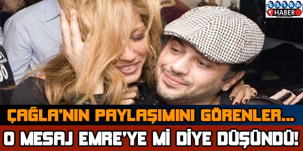 Çağla Şıkel'den düşündüren paylaşım!