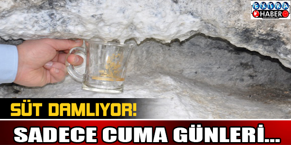 Cuma günleri süt damlıyor!