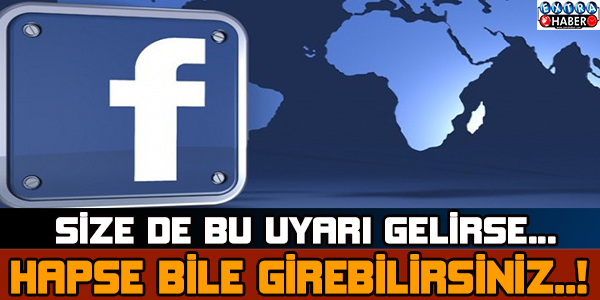 DİKKAT! Eğer Bu Uyarı Sizede Gelirse...
