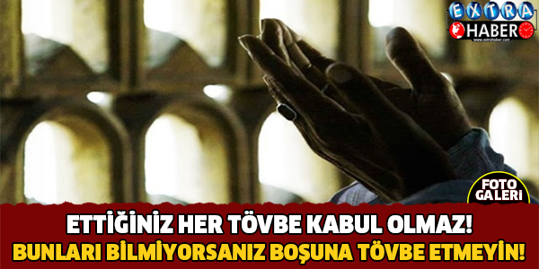5 Madde İle Tövbenin Kabulü ve Şartları..