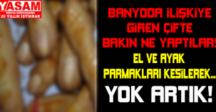 Şok gelenek! Banyoda ilişkiye giren çifte...