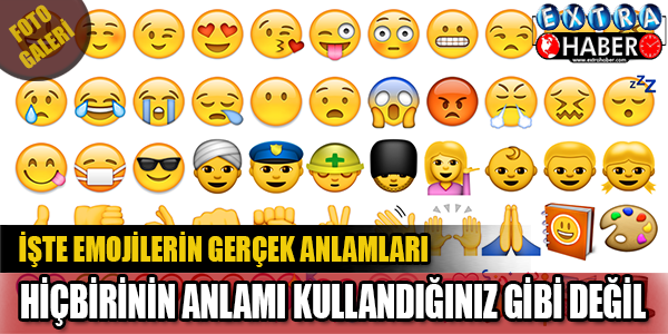 Emojilerin Bilinmeyen Anlamları