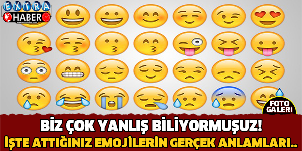 Emojilerin Bilinmeyen Anlamları