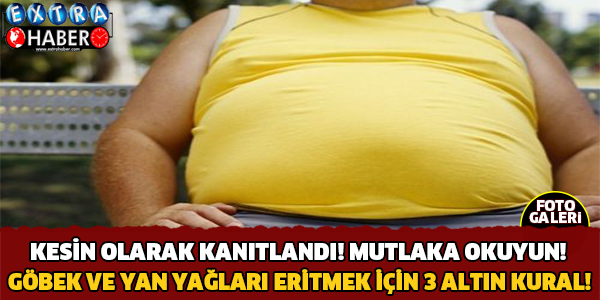 GÖBEK VE YAN YAĞLARI ERİTEN MUHTEŞEM DİYET!