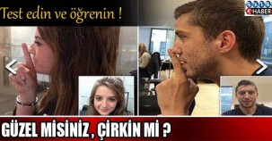 Güzel misiniz çirkin mi Test edin