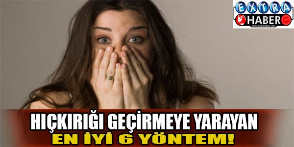 Hıçkırığı geçirmeye yarayan 6 müthiş yöntem!