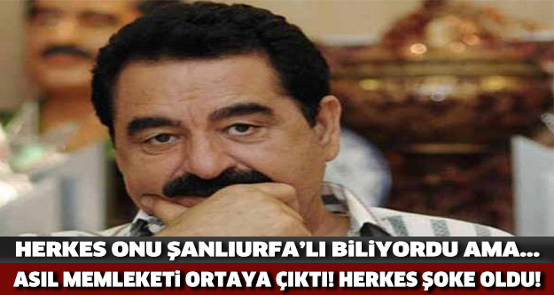 İBRAHİM TATLISES'İ HERKES ŞANLIURFA'LI BİLİYORDU AMA... ASIL MEMLEKETİNİ DUYUNCA ŞOKE OLACAKSINIZ!