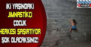 İki yaşındaki jimnastikçi mucize çocuk !