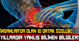 İnsanlar da Olan 10 Ortak Özellik