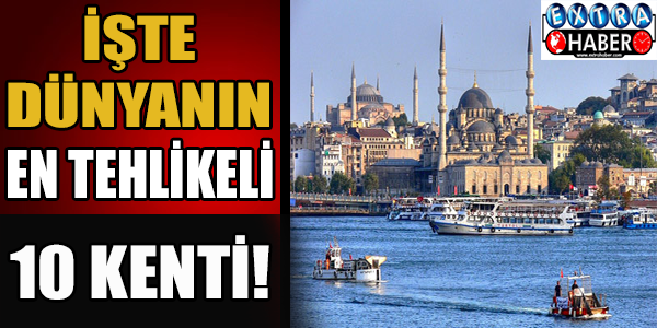 İşte dünyanın en tehlikeli 10 kenti!