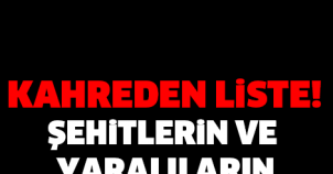 Beşiktaş Saldırılarında Şehit Düşen ve Yaralananların İsimleri Belli Oldu..!