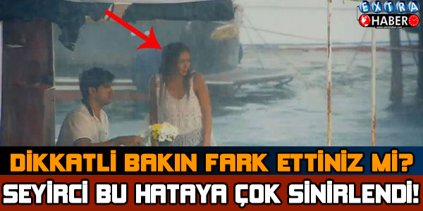 Kara Sevda dizisinde güldüren hata!