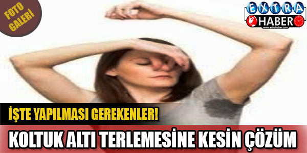 Koltuk altı terlemesini nasıl engelleyebiliriz?